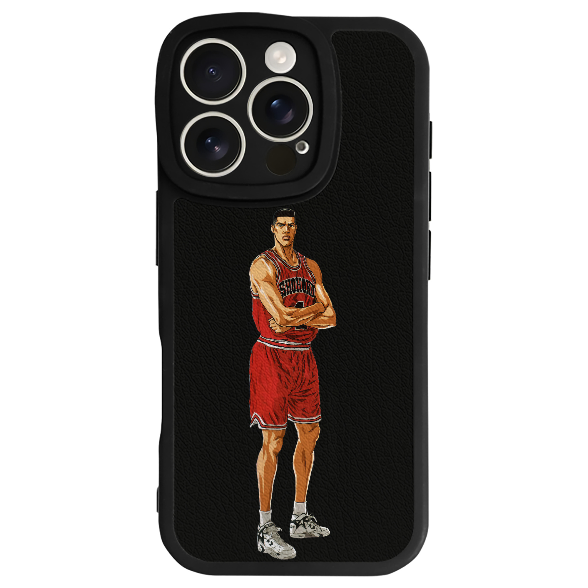 （画像用） SLAM DUNK／スラムダンク 【iPhone 16シリーズ対応】シリコンスマホケース（レザー調） 材質：シリコン